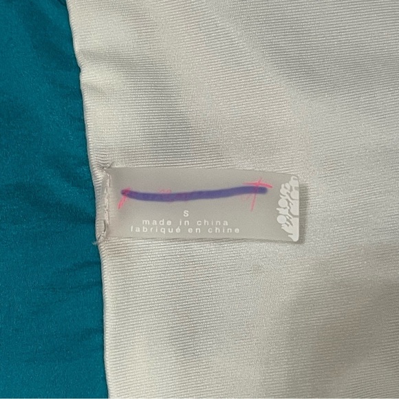 Free People Movement The Way Home NWOT Shorts Size Small Teal Blue - Picture 6 of 9